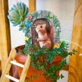 thumbnail image 6 of Fairy Door Miniature Fairy Garden Accessories Fairy House Resin Fairy Garden Decor Kit Fairy Garden Doors for Trees Outdoor, 6 of 7