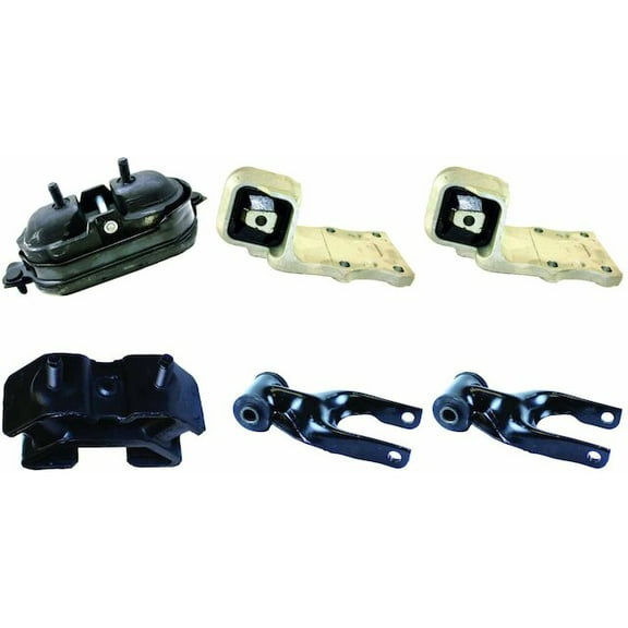 Engine Mount Kit - Compatible with 1997 - 2005 Chevy Venture FWD 3.4L V6 1998 1999 2000 2001 2002 2003 2004