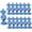 Blue, variant on Christmas Tree Candy Pendant，12pcs Sweets Candy Ornaments Xmas Tree Hanging Decorations for Home Wedding Christmas Birthday Party Decoration