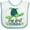 White and Blue, variant on Inktastic Key West, Florida Happy Sea Turtle Boys or Girls Baby Bib