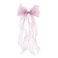 thumbnail image 3 of Qopobobo Toddler Headband Baby Girls Bows Headbands Nylon Hairbands Ribbon Bow Hair Accessories for Newborns Infants Toddlers and Kids Pink,1-13 Years, 3 of 4