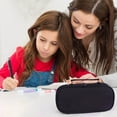 thumbnail image 3 of Ohmyroo High-Capacity 3-Pocket Stationery Pouch with Secure Zippers, 3 of 5