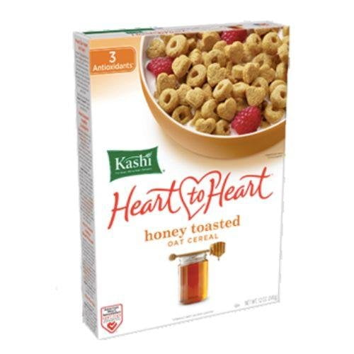 Kashi Cereal Oat Heart To Heart Honey Toasted 12 Oz Case Of