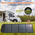 thumbnail image 6 of LVYUAN 400 Watt Solar Panel Foldable Solar Panel Charger with Adjustable Kickstands Portable Waterproof IP67 for Camping, Home, RV, Outdoor, Power Station, off Grid, 6 of 12