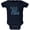 Navy, variant on Be Kind to Each Other Otter Pun Soft Baby One Piece Royal 12-18 M