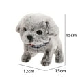 thumbnail image 3 of Juguete eléctrico de peluche Zulema gris Mascotas eléctricas, 3 of 7
