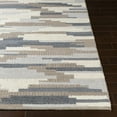 thumbnail image 3 of Hauteloom Clarinda Wool Living Room, Bedroom Area Rug - Contemporary - Denim, Gray, Light Slate - 10' x 14', 3 of 11