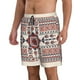 thumbnail image 2 of Balery Fashion Tatreez1 Traje de Baño Estilo Hawaiano para Hombre, Shorts de Secado Rápido con Bolsillos-Large, 2 of 6