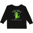 thumbnail image 3 of Inktastic There's No Party Like Mardi Gras-alligator Boys or Girls Long Sleeve Toddler T-Shirt, 3 of 5