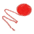 thumbnail image 2 of KAKOWELY barricade chain Plastic Chain Links Red Plastic Chains for Barriers, Crowd Control, Queue Lines, Parking, Fences, Gate, Concerts, and Decoration, 2 of 5