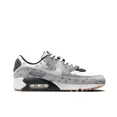 thumbnail image 4 of Zapatillas Nike AIR MAX 90 Low para hombre y mujer, de invierno, transpirables y cómodas, informales, con amortiguación ligera, color blanco y plateado, 4 of 5