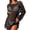 Black, variant on Women Swimsuit Cover Up Beach Bathing Suit Mesh Knit Crochet Dress 2026 Swimwear Cover-Ups