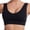 Black, variant on Women Sports Bras High Impact Wirefree Sports Bras Seamless Bra for Yoga Gym Fitness S-6XL