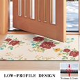 thumbnail image 3 of Pioneer Flower Floral Print Pattern Door Rugs,Washable Non Slip Door Mats Indoor,Decorative Door Mats,Entry Mat Indoor for Entrance,Bedroom,Kitchen,Bathroom,17"x30", 3 of 6