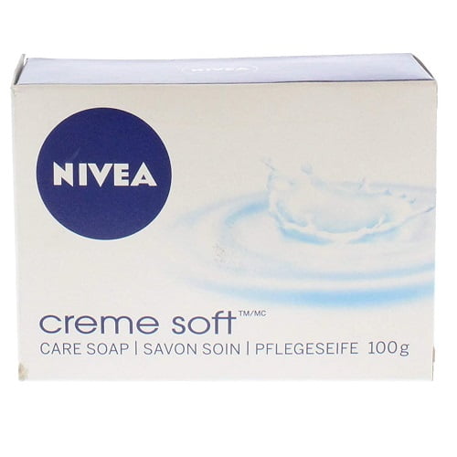 Nivea Creme Soft Bar Soap 100g (Pack of 6)