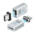 thumbnail image 1 of Adaptador magnético USB C HESKUL 240 W 40 Gbps 8 K 60 Hz Thunderbolt 3/4, 1 of 8