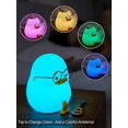 thumbnail image 2 of Luz nocturna infantil de pato emo, luz nocturna de silicona premium para niños, linda lámpara de silicona regulable para un ambiente relajante a la hora de dormir., 2 of 5