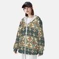thumbnail image 5 of Balery Traditional Tribal Aztec1 Men's Women's UPF 50+ Sun Protection Lightweight Hoodie Performance Long Sleeve Shirt for Fishing Running-3X-Large, 5 of 9