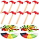 thumbnail image 1 of Juego de martillos de madera AIHSUMC, 10 piezas con 100 pinzas coloridas, 1 of 7
