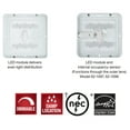 thumbnail image 2 of Nuvo Lighting 62/1095 Puff 11" Wide Integrated Led Flush Mount Square Ceiling Fixture -, 2 of 2