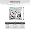 thumbnail image 4 of Bingfone Cute Panda Linen Throw Pillow Covers Cushion Case Pocket Button Vintage Farmhouse Pillowcase for Sofa Couch Bed 18"x18", 4 of 9