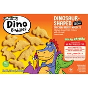 Yummy All Natural Dino Buddies Chicken Breast Nugget Meal, 35 Ounces, 10g of Protein per 89g Serving, Frozen