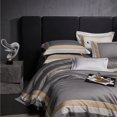 thumbnail image 3 of Linear Grey Duvet Cover Set, iPhone 14, 3 of 9