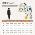 thumbnail image 4 of Haiem Childish Dinosaur Pattern Women’s Long-sleeve Sleepwear,Sleepwear Set,2-piece Loungewear Set,Soft PJs Comfy Nightwear with Pockets-X-Large, 4 of 7