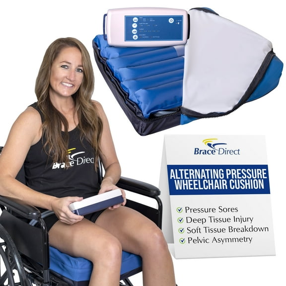 Brace Direct Alternating Pressure Wheelchair Cushion