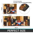 thumbnail image 4 of Culturalnav Red Wine Kitchen Mat Set of 2 Non Slip Kitchen Runner Rug Throw Rugs Indoor/Outdoor Floor Mat for Home Kitchen-17*24 + 17*47 inches, 4 of 5
