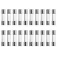 thumbnail image 1 of PTOOTP 20Pcs 2 Amp Fuse Replacements with Glass Tubes for Home and Office Use, 1 of 6