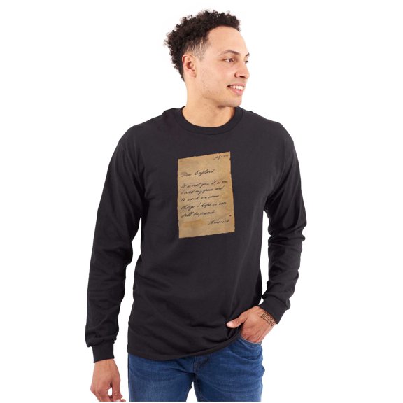 Funny 4th of July American Freedom Plus Size Long Sleeve Graphic Tee Shirt Brisco Brands 2X