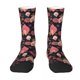 thumbnail image 2 of Calcetines con estampado de flores de vulva para hombre y mujer, calcetines largos hasta la rodilla, calcetines para parejas, medias de skate de estilo hip hop con personalidad, 2 of 4