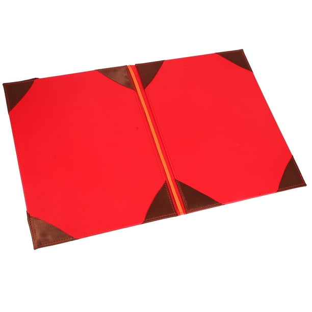 UPGRATOR Folder Rojo Para Diploma Con Protección Duradera Para Documentos Oficiales