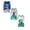 6pcs Baby Boys Summer Outfits-Dark Blue+Light Green+Mint Green, variant on Toddler Baby Boy Summer Outfit 6Pcs Funny Letter Tank Top Shorts Set 0 6 12 18 24 Months 2T 3T Infant Boy Summer Clothes