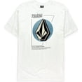 thumbnail image 1 of Playera gráfica con logo Volcom para hombre blanca extragrande, 1 of 1
