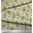 thumbnail image 2 of Soimoi Red Rayon Fabric Diamond Geometric Decor Fabric Printed Yard 56 Inch Wide, 2 of 3