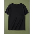 thumbnail image 3 of T-Shirt Graphique Décontracté Cœur & Croix pour Femmes, Manches Courtes, Col Rond avec Imprimé "Jesus Heals", Parfait pour Printemps/été, T-Shirts pour Adultes, Hommes, Femmes, Adolescents, Adolescents, 3 of 7