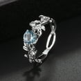 thumbnail image 6 of SPRING PARK Fashion Creative Leaves Design Alloy Rings Elegant Jewelry for Women, 6 of 6