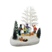 FG Square Animated Christmas Village Accessory - Kids Play Area