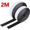 thumbnail image 1 of 20/25/30/50mm Magic Sticker Tape Self Adhesive Extra Strong Double Sided Adhesive with Sticker Pad Fluffy Hook and Loop Fastener Black 2Meter 20mm, 1 of 6
