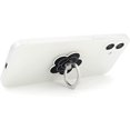 thumbnail image 2 of Flower Design Cell Phone Ring Holder Stand – 360° Rotation Finger Grip Kickstand for Smartphone Mobile & Tablets – Universal Metal Phone Grip with Strong Adhesive (Black), 2 of 7