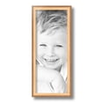 thumbnail image 2 of ArtToFrames 6x15" Gold And Stained Brown Picture Frame, Gold Wood Poster Frame, with Regular Glass and 2 (FBPL-4766), 2 of 7