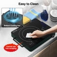 thumbnail image 4 of VBGK Electric Cooktop, 1800W Single Burner Induction Cooktop with 9 Power Levels, Timer and Knob Control, 110-120V, 4 of 8