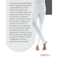 thumbnail image 7 of MeMoi Women's Kudro Exposed Waist Leggings - Womens - Female (Medium/Large, Ivory), 7 of 7