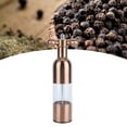 thumbnail image 4 of Pepper Mill, Portable Pepper Grinder Mill Lightweight Easy To Use  For Home Kitchen For Picnic Dinner Parties Restaurant Bbq Rose Gold, 4 of 8