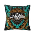 thumbnail image 2 of LNWH Panda Vector Art Throw Pillow Covers, Square Soft Linen Decorative Pillow Cases, 16"x16", 2 of 8