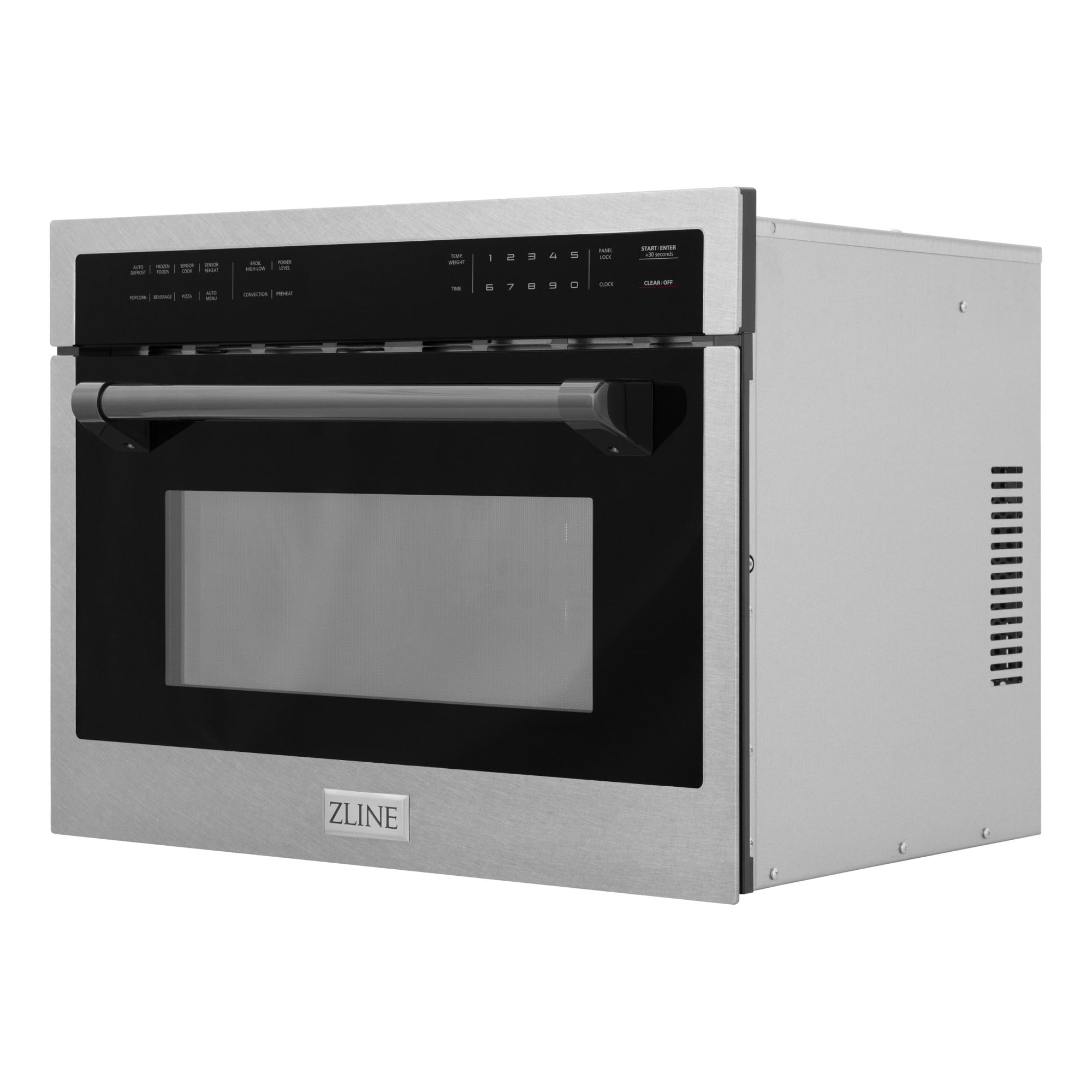 Zline MWOZ-24-SS-MB Autograph Edition 24" Wide 1.55 Cu. Ft. 1000 Fingerprint Resistant