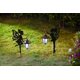 thumbnail image 2 of Luz solar de hadas de metal para decoración al aire libre, estaca de jardín de hadas de metal, luz solar para césped, patio o patio, paquete de 2", 2 of 5