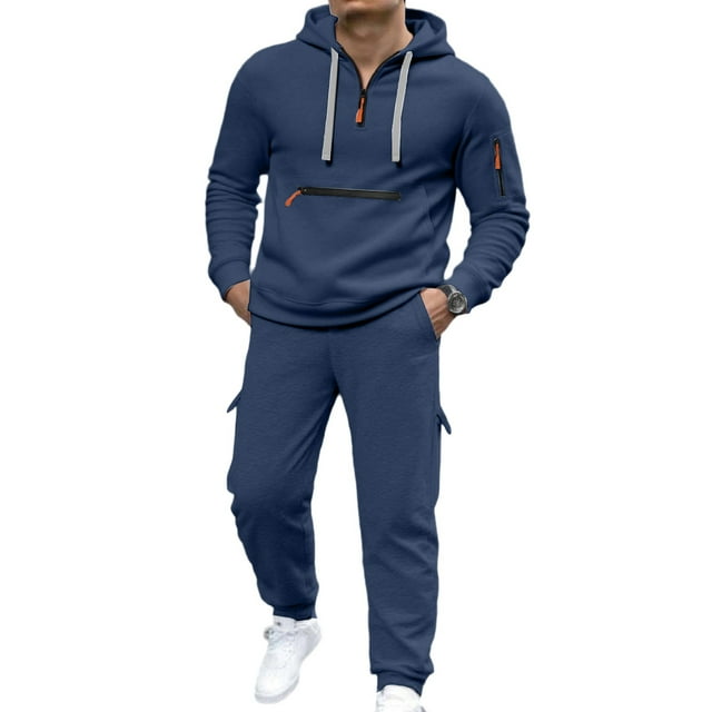 TINZ Versatile Men's Suits For Everyday Wear Stylish Loose Fitting Design With Zipper Detail For Autumn And Winter Season Tuxedos Suite Coats